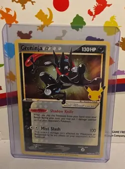 Greninja Gold Star - 25th Anniversary Stamped Promo - Pokemon Celebrations SWSH1 - Image 1