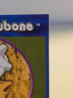 Pokemon Burger King PokeTrivia Non-perforated Cubone #104 - Image 5