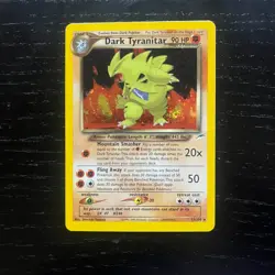 Pokemon Dark Tyranitar Holo Rare 11/105 Neo Destiny NM Condition - Image 1