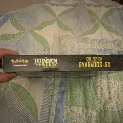 Pokemon Hidden Fates Gyarados-GX Collection Box English Booster Promo Oversized - Image 2