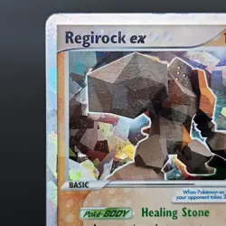 Regirock ex 98/101 EX Hidden Legends Ultra Rare Holo Pokemon TCG 2004 LP & Dent! - Image 3