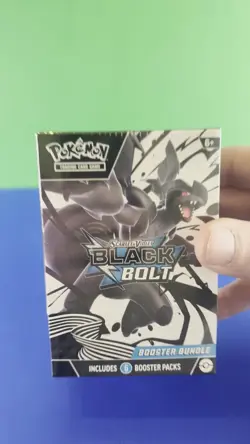 Pokemon TCG Black Bolt Booster Bundle - 6 Packs - SEALED - Image 2