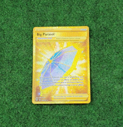 Pokemon Darkness Ablaze Big Parasol 199/189 Secret Rare Gold Card - Image 1