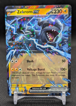 Zekrom ex - 034/086 - Black Bolt - Double Rare STAMP | Pokemon TCG | NM - Image 1