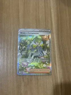 Wally's Compassion 186/132 SIR (NM) - ME01: Mega Evolution - Pokemon TCG - Image 1