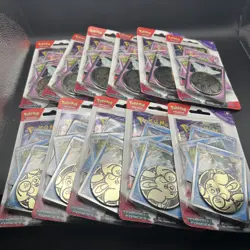 11 Pokemon TCG Premium Checklane Blisters Togekiss & Baxcalibur Temporal Forces - Image 1