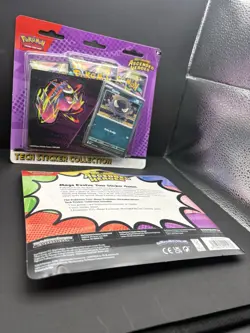 4 Pokemon TCG ME2.5 Ascended Heroes Tech Sticker Collection Bundle Sealed New. - Image 1