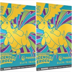 x2 Ascended Heroes Pokemon Center Elite Trainer Box (ETB) - PRESALE/PREORDER - Image 1