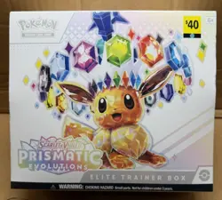 Pokemon TCG Scarlet & Violet Prismatic Evolutions Elite Trainer Box ETB SEALED - Image 1