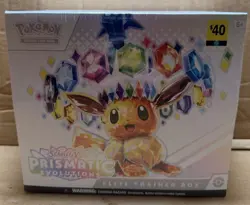 Pokemon TCG Scarlet & Violet Prismatic Evolutions Elite Trainer Box ETB SEALED - Image 2