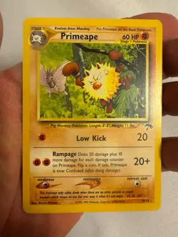 2001 Pokemon - Primeape Non-Holo - Southern Islands Expansion 18/18 - WOTC - Image 3