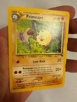 2001 Pokemon - Primeape Non-Holo - Southern Islands Expansion 18/18 - WOTC - Image 4