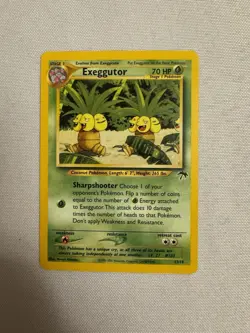 2001 Pokemon - Exeggutor Non-Holo - Southern Islands Expansion 13/18 - WOTC - Image 1
