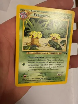 2001 Pokemon - Exeggutor Non-Holo - Southern Islands Expansion 13/18 - WOTC - Image 3