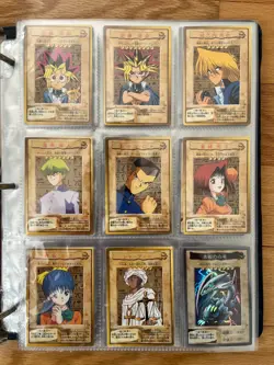Yu-Gi-Oh! Bandai OCG Japanese Carddass Complete Sets 1/2/3 + TA1/TA2 Promo Cards - Image 1