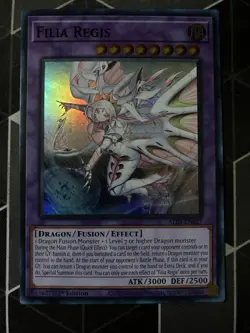Yu-Gi-Oh! Filia Regis Super Rare 1st Edition ALIN-EN037 - Image 1