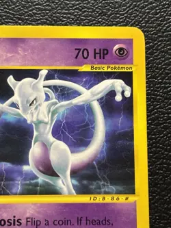 Pokemon Mewtwo TCG Expedition Card 56/165 Regular Rare Non Holo MP - Image 2