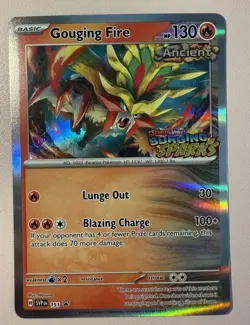 POKEMON TCG Gouging Fire 151 Sv: Scarlet & Violet Promo Cards Holo - Image 1