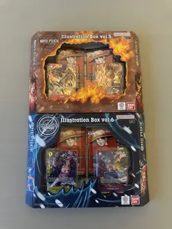 One Piece Card Game Illustration Box IB05 & IB06 - Set English Brand New - Image 1