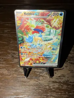 Pokemon TCG Keldeo EX White Flare Card 167/086 Special Illustration Rare - Image 1