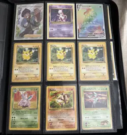 Pokemon TCG Mixed Card Lot Binder (VINTAGE-NEW) - Image 1