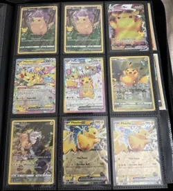 Pokemon TCG Mixed Card Lot Binder (VINTAGE-NEW) - Image 3