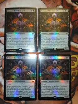 FOIL Bringer of the Last Gift Lost Caverns X4 (Playset) MTG Magic the Gathering - Image 1