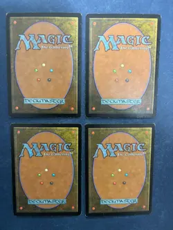 MTG 4X JAPANESE URZA'S SAGA PRIEST OF TITANIA PLAYED MAGIC THE GATHERING COMMON - Image 2