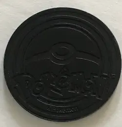 PIKACHU POKEMON Silver Holo Coin Token Plastic UNGRADED - Image 2