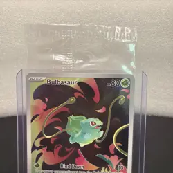 Bulbasaur 133/132 IR Meg Evolution Box Topper Pokemon STAMPED AND SEALED!! 🔥 - Image 4
