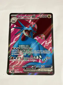 Salamence ex 177/159 Journey Together Ultra Rare Full Art Pokemon - Image 1