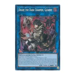 Yu-Gi-Oh! Dharc the Dark Charmer, Gloomy (Secret Rare) - Quarter Century Bonanza - Image 1