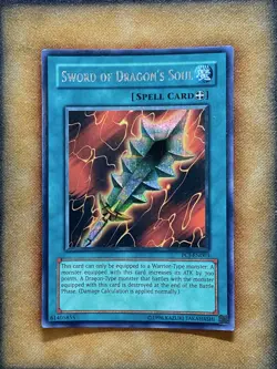 Yugioh Sword of Dragon’s Soul PCJ-EN003 Parallel Secret Rare LP - Image 1