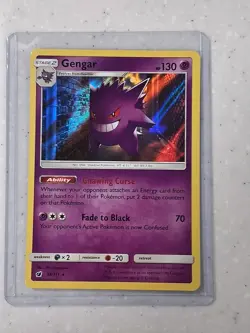 Pokemon Gengar Holo Rare TCG Card Crimson Invasion 38/111 NM - Image 1