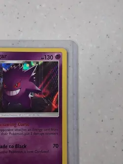 Pokemon Gengar Holo Rare TCG Card Crimson Invasion 38/111 NM - Image 3