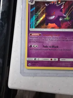 Pokemon Gengar Holo Rare TCG Card Crimson Invasion 38/111 NM - Image 5