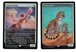 MTG OCELOT PRIDE TEXTLESS FOIL GUIDE OF SOULS FOIL STORE CHAMPIONSHIP PROMO - Image 1
