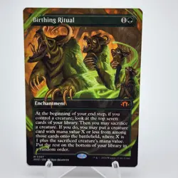 MTG Birthing Ritual (Borderless) #337 - Modern Horizons 3 - Image 1