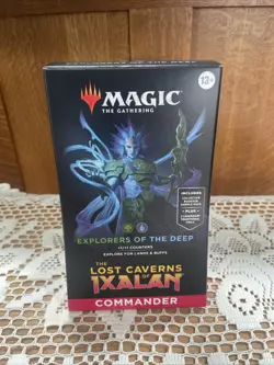 MTG The Lost Caverns of Ixalan Commander Deck Explorers Of The Deep - Image 1