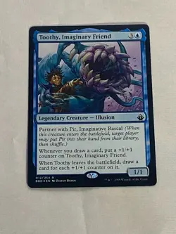 MTG FOIL Toothy, Imaginary Friend Battlebond Magic the Gathering - Image 1
