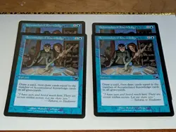 x4 - Nemesis - MTG - Playset - Accumulated Knowledge - Magic NM - Image 1