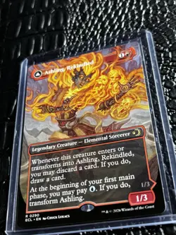 Ashling, Rekindled (Borderless) Lorwyn Eclipsed Foil Mint Rare - Image 3