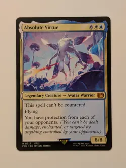 Magic: The Gathering MTG FINAL FANTASY #212 Absolute Virtue - Image 1