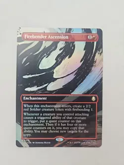 Firebender Ascension (Borderless) Avatar: The Last Airbender Foil - Image 1