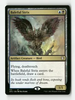 Baleful Strix - Commander: Adventures in the Forgotten Realms (AFC) - Image 1