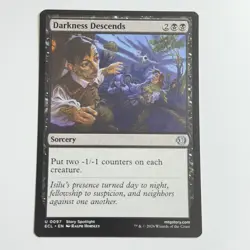 Darkness Descends 97 U Lorwyn Eclipsed Magic the Gathering MTG NM - Image 1