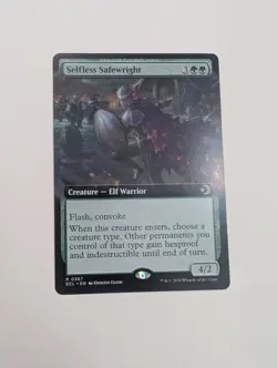 MTG - Selfless Safewright (Extended Art) - Lorwyn Eclipsed NM/M Condition - Image 1