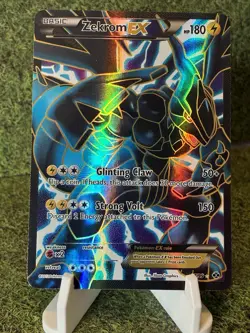 Pokemon Zekrom EX Full Art Ultra Rare Card 97/99 BW Next Destinities (NM) - Image 1