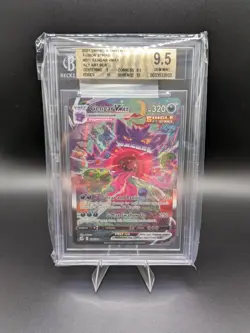 Pokemon TCG 2021 SWD&SHD Fusion Strike Gengar VMAX Alt Art - BGS 9.5 - Image 1