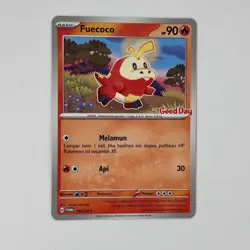 2x Fuecoco Promo Good Day & Surging Sparks NM Pokemon TCG Indonesia Special - Image 4